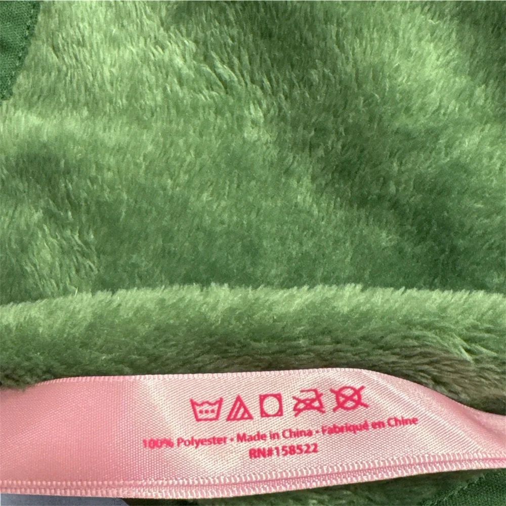 MakeUp Eraser Plush Green with Pink Accent